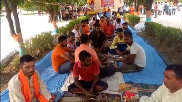 सिद्धार्थनगर जिले के कारागार में किया शतचण्डी महायज्ञ 