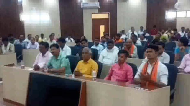 सिद्धार्थनगर जिले के डॉ अंबेडकर सभागार मे हुआ भाजपा के बूथ सशक्तिकरण अभियान का कार्यक्रम