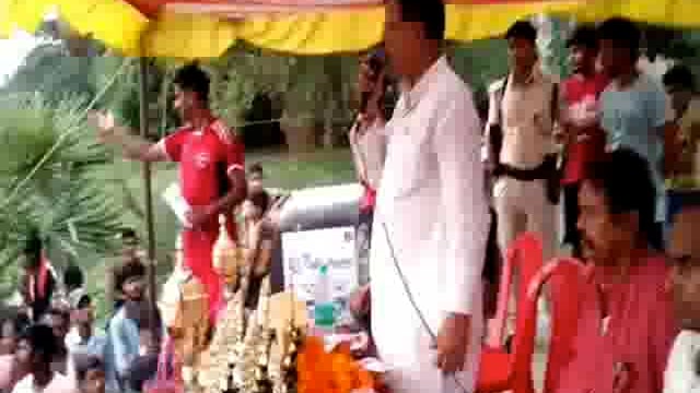 प्रखंड के दाहाविगहा खेल मैदान में आयोजित फुटबॉल टूर्नामेंट में हिलसा ने दाहाविगहा को 9-1 से किया पराजित