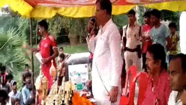 प्रखंड के दाहाविगहा खेल मैदान में आयोजित फुटबॉल टूर्नामेंट में हिलसा ने दाहाविगहा को 9-1 से किया पराजित