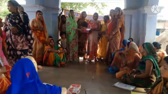 विकास जीविका संकुल के गोरी जीविका ग्राम संगठन में पोषण के तहत परिवारिक आहार विविधता कार्यक्रम