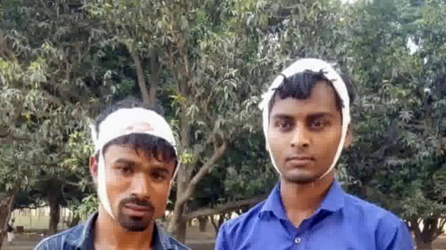 डोकम अमिया गांव में मैच में टास को लेकर मारपीट दो जख्मी ।