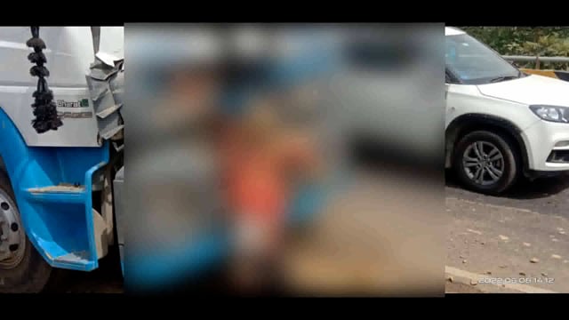 सफेदाबाद हाईवे पर खड़े ट्रक में तेज रफ्तार कंटेनर ने मारी जोरदार टक्कर ट्रक ड्राइवर की मौके पर मौत 