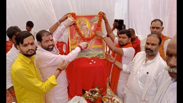 रामसनेही घाट: खाद्य एवं रसद व नागरिक आपूर्ति राज्यमंत्री सतीश शर्मा ने क्या भंडारी का शुभारंभ