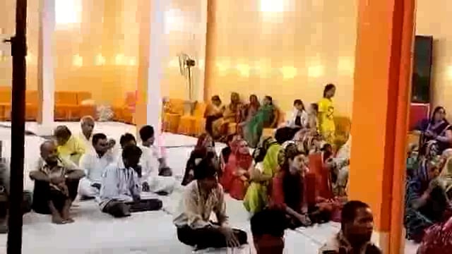 लखीमपुर खीरी: गोला गोकरननाथ के फूल बाबा आश्रम में चल रही भागवत कथा का हुआ समापन