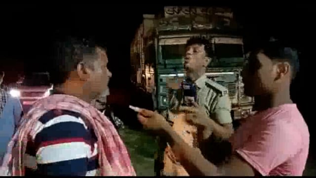 बांका जिला के उत्पाद विभाग द्वारा पंजवारा चेक पोस्ट पर चला गया जांच अभियान।