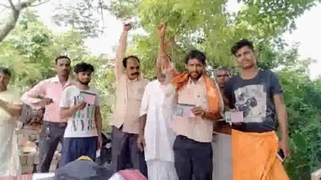 ग्राम पंचायत सदस्य महासभा संगठन द्वारा चलाया गया सदस्यता अभियान, दर्जनों  लोगों को दिलाई गई संगठन की सदस्यता