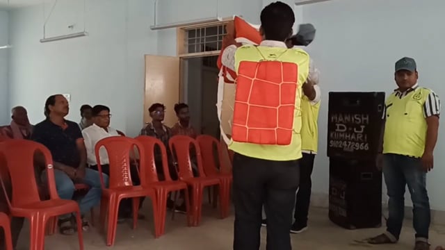 कदवा प्रखंड मुख्यालय सभागार में नागरिक सुरक्षा कार्यालय कटिहार के द्वारा एक दिवसीय प्रशिक्षण।