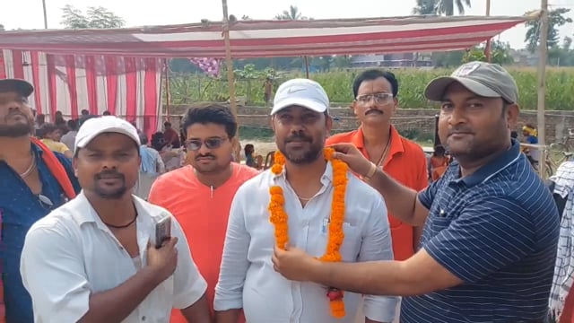 रोशन मंडल लगातार चौथी बार युवा जदयू जिलाध्यक्ष बने।