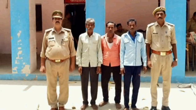 सीतापुर के थाना सदरपुर पुलिस टीम ने 3 वांछित/वारण्टी गिरफ्तार कर चालान न्यायालय भेजा 