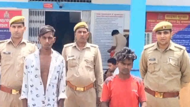 सिधौली पुलिस ने दो अभियुक्तों को चोरी की मोटरसाइकिल व अवैध असलहा के साथ गिरफ्तार कर जेल भेजा