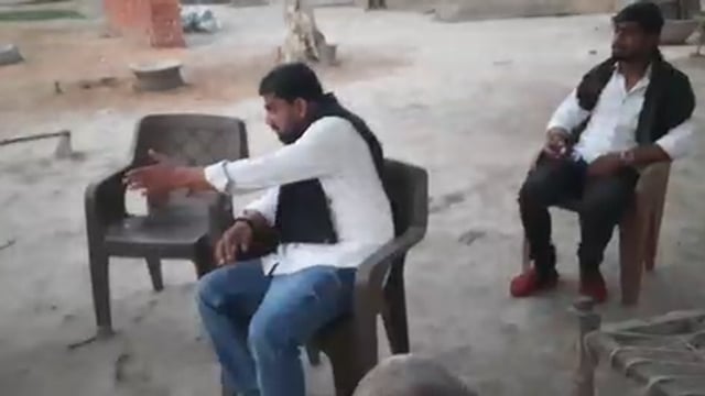 सेमरा शेखपुर में खेत बंटवारे को लेकर 2 लोगों में हुआ विवाद ग्रामीणों द्वारा कराया गया समझौता