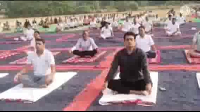 पुलिस लाइन गोंडा में अमृत योगा सप्ताह कार्यक्रम का हुआ शुभारंभ