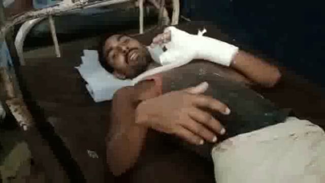 जमुआय गांव में जमीनी विवाद को लेकर दो लोगों के साथ की गई मारपीट, सदर अस्पताल में भर्ती