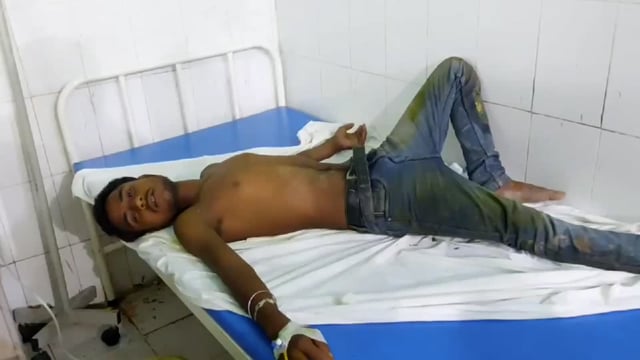 सीतापुर के छंगापुर गांव में पत्नी के घर ना आने की चिंता में पति ने शराब पीने के बाद कीटनाशक दवा पिया CHC में भर्ती।