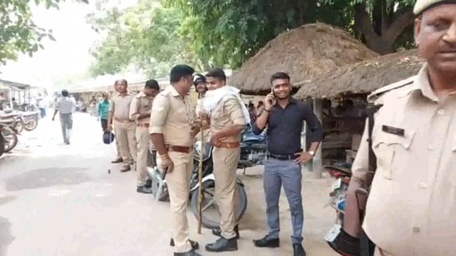 Ikauna:एसडीएम से अधिवक्ता हुए नाराज प्रर्दशन की आशंका में तहसील हुआ पुलिस छावनी में तब्दील