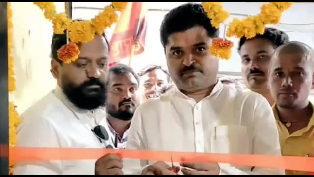 मनसेच्या मध्यवर्ती कार्यालयाचे प्रदेश सरचिटणीस संतोष नागरगोजे यांच्या हस्ते उद्घाटन संपन्न