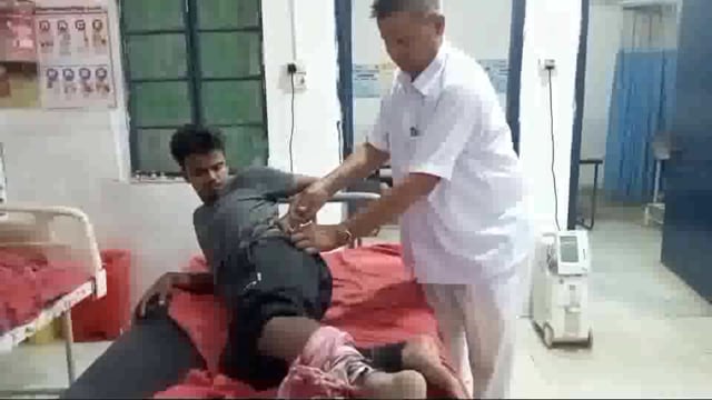 अमरपुर वार्ड नंबर 6 निवासी 27 वर्षीय युवक को बिच्छू ने डंक मारा रेफरल अस्पताल में हुआ इलाज