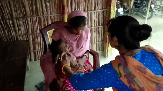 नयाटोला गांव में नियमित टीकाकरण शिविर का हुआ आयोजन, 7 बच्चे को लगाया गया विभिन्न बीमारियों से बचाव का टीका