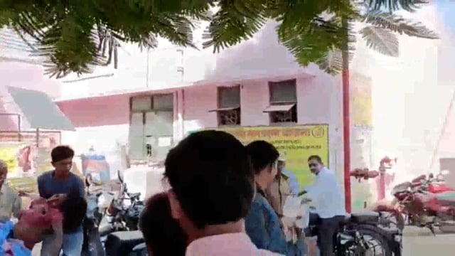 ikauna: बाइक की ठोकर से महिला की हुई मौत