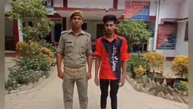 लड़की को बहला-फुसलाकर भगा ले जाने का वांछित अभियुक्त गिरफ्तार