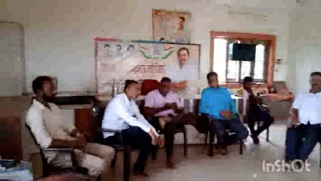 आगामी नगर परिषद निवडणुकीच्या पार्श्वभूमीवर काँग्रेस पक्षाची बैठक संपन्न