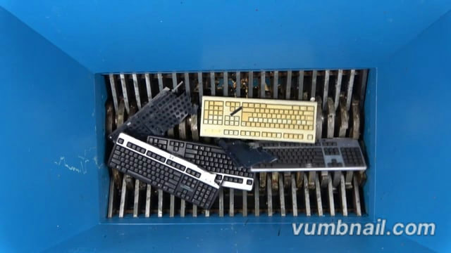 Shredding Electronics in the TASKMASTER® 2342