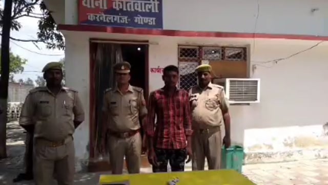 अभय तमंचे के साथ एक अभियुक्त को कर्नलगंज पुलिस ने क्षेत्र भ्रमण के दौरान किया गिरफ्तार