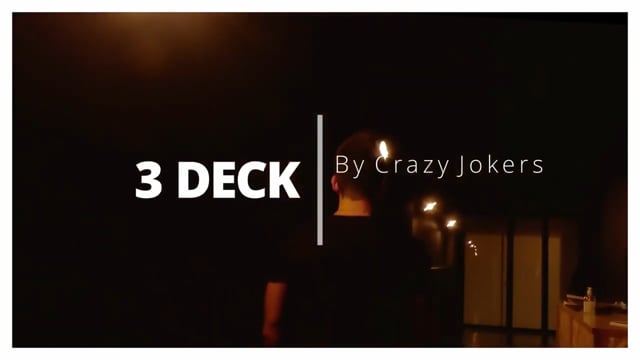 Video 3 Deck by Crazy Jokers