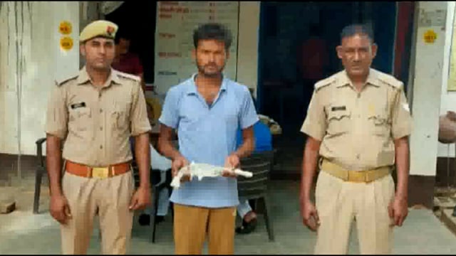 राठ (हमीरपुर) अवैध तमंचा व कारतूस के साथ अभियुक्त गिरफ्तार