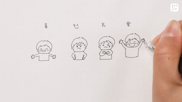表情やポーズを描こう