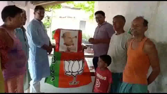 हसपुरा के बूथों पर BJP द्वारा जनसंघ के संस्थापक डॉ श्यामा प्रसाद मुखर्जी के8 जयंती बलिदान दिवस के रूप में मनाया गया