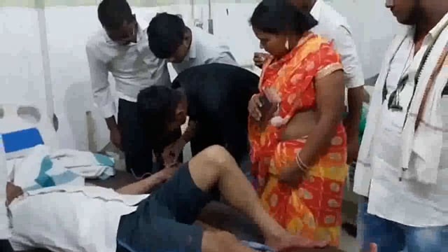 रहुई बाजार में 36 वर्षीय युवक को एक सांप ने डसा इलाज के लिए लाया गया बिहार शरीफ सदर अस्पताल।