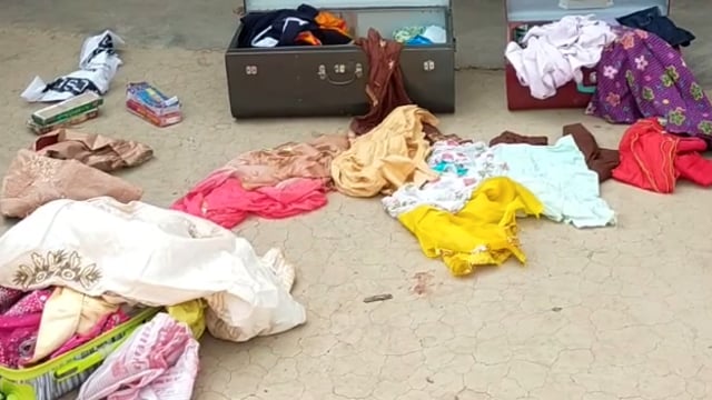 जाल तोड़कर 20 लाख रुपए का माल उड़ाया खैरी घाट बहराइच रमवापुर खुर्द