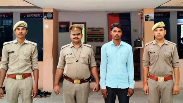 चरखारी के ग्राम गुढा से एक वारंटी अभियुक्त को पुलिस ने किया गिरफ्तार ,भेजा जेल