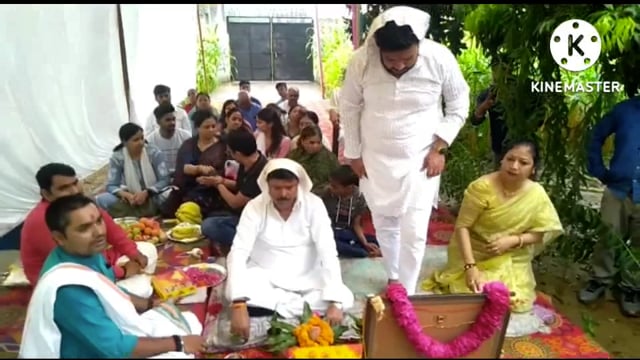 बदोसराय में पूर्व केंद्रीय मंत्री स्वoबेनी प्रसाद वर्मा के पुत्र स्वo दिनेश कुमार वर्मा की पुण्यतिथि पर भंडारे का आयोजन 