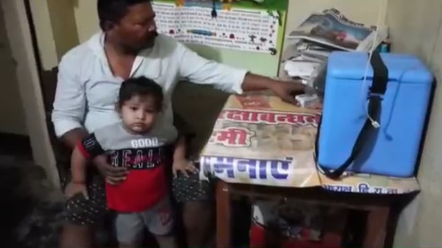 गोंडा न्यूज़ विभाग ने शिविर लगाकर  29लोगों को लगाया गया कोराना का टीका 