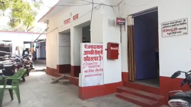 पंजवारा चेक पोस्ट पर  नशे में धुत दो शराबियों  को पुलिस ने किया गिरफ्तार