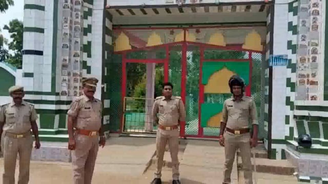 ikauna: जुमे की नमाज को लेकर चप्पे-चप्पे पर पुलिस अलर्ट