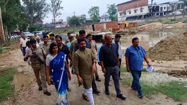 मंत्री दानिश आजाद अंसारी ने  निर्माणाधीन आईटीआई की महिला शाखा का किया निरीक्षण