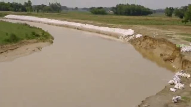 बहगया 23 लाख से बनाया गया ठोकर सिचाई विभाग की लापरवाही आई सामने