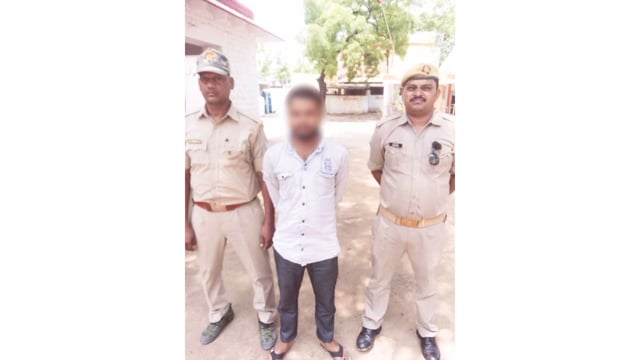 मिर्जापुर लालगंज पुलिस द्वारा चोरी के अभियोग से संबंधित एक अभियुक्त को गिरफ्तार कर कब्जे से चोरी की दो अदद मोबाइल बरामद