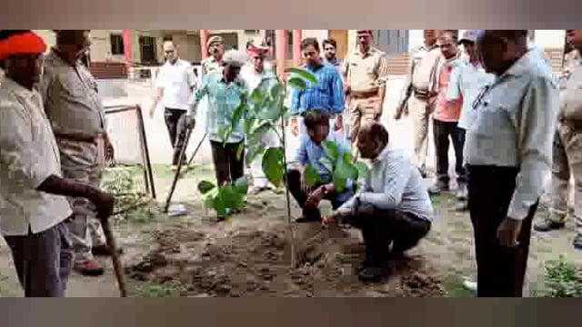 लखीमपुर खीरी (यूपी) मोहम्मदी तहसील क्षेत्र में विभिन्न स्थानों पर वृक्षारोपण किया गया