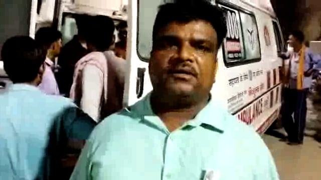 तहसील मोठ के समथर पिपरी मार्ग पर बाइक फिसलने से युवक और युवती हुए गम्भीर रूप से घायल 