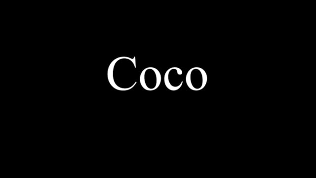 'Coco' - A film by Lara Verheijden