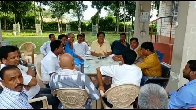 बकरीद को लेकर फलका थाना परिसर में शांति समिति की बैठक का आयोजन किया गया