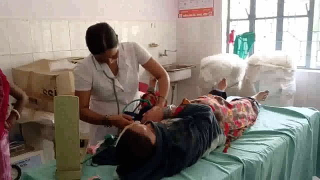 25 गर्भवती महिलाओं की हसनगंज प्राथमिक स्वास्थ्य केंद्र में हुई ब्लड शुगर व HIV जांच