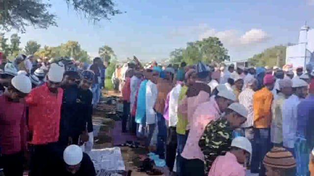 पूरे क्षेत्र में हर्षोल्लास के साथ मनाया जा रहा है बकरीद पर्व पूरा प्रशासनिक अमला हाई अलर्ट