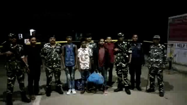 सिद्धार्थनगर जिले के ककरहवा बार्डर के पास एसएसबी के जवानों ने नाबालिग बच्चो को मानव तस्करी से बचाया 