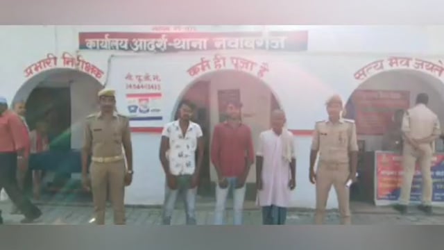 नवाबगंज थाना क्षेत्र के विभिन्न जगहों से 10 लोगों को शांति भंग की आशंका में किया गया गिरफ्तार